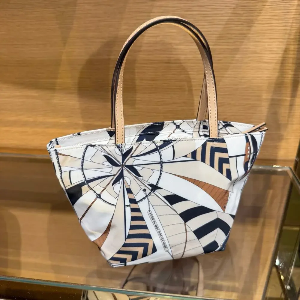 NEW‼️Tory Burch Nylon Printed Mini Tote 180304